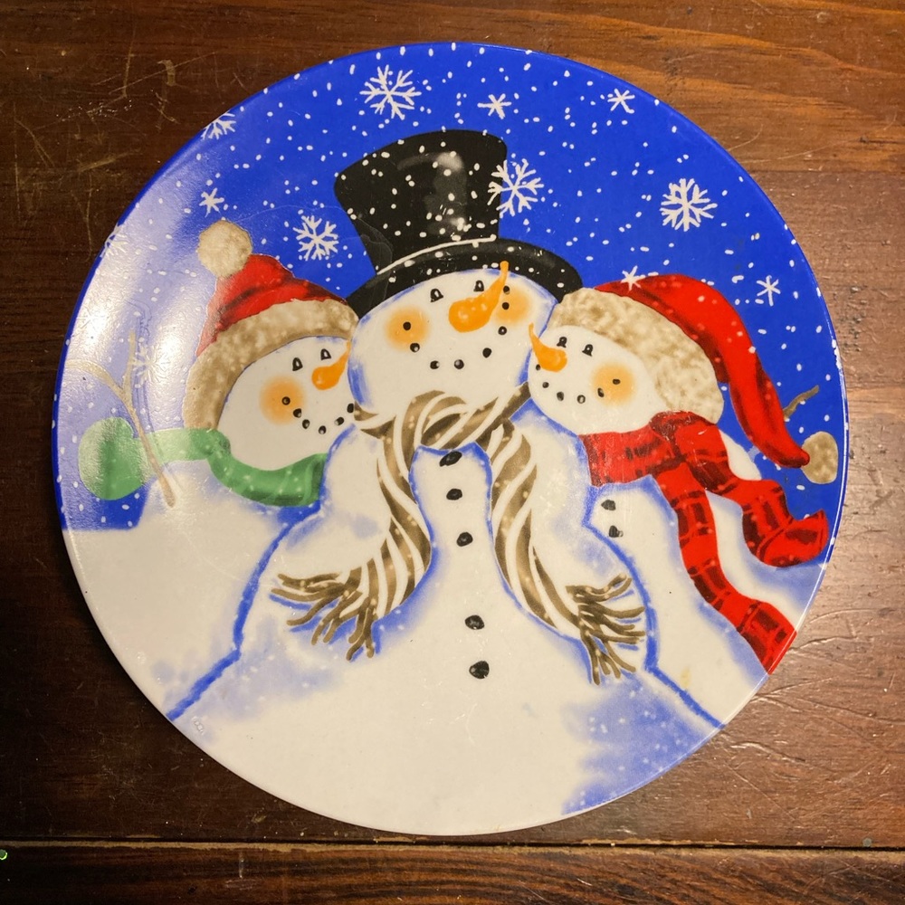 8 Holiday Plates